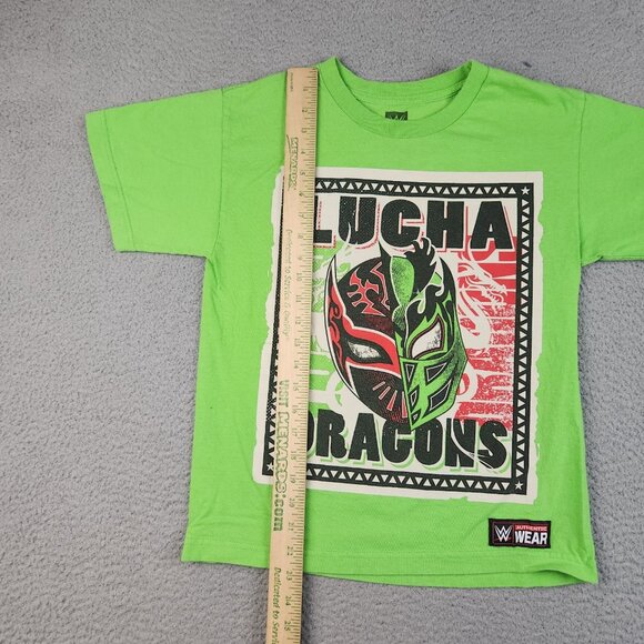 WWE Lucha Dragons Shirt Youth Large Authentic Triple A Wrestling Short Sleeve - Picture 6 of 11
